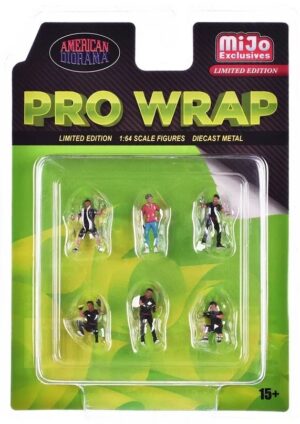 Zestaw figurek Pro Wrap Figure set w/Transparant Film - MiJo Exclusives