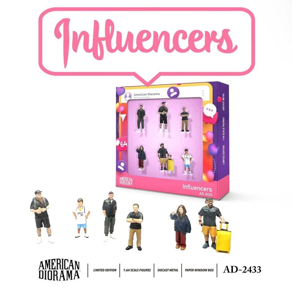 Zestaw figurek FIGURE SET INFLUENCERS 2025
