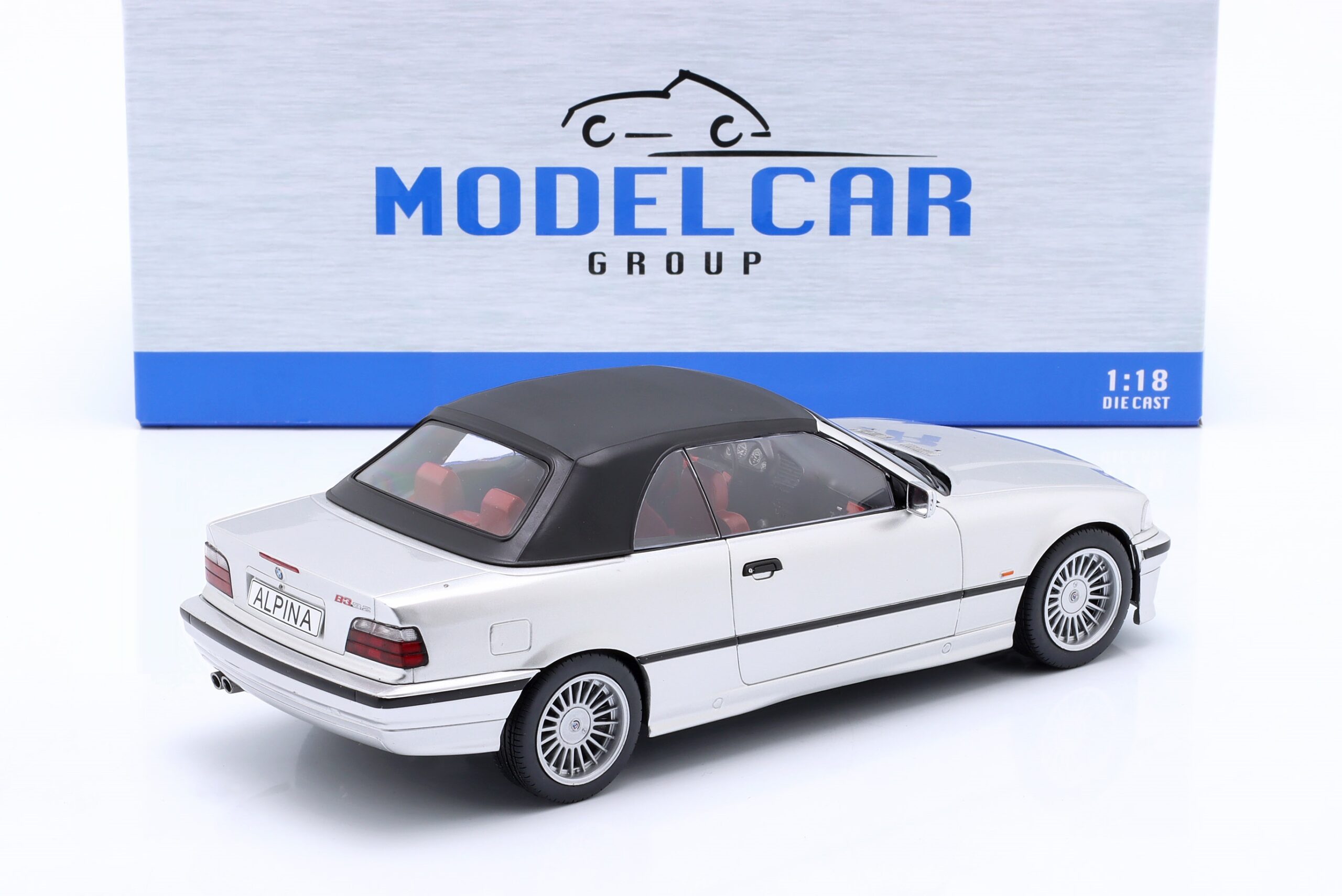 BMW Alpina B3 3.2 (E36) Cabriolet 1996 Silver - obrazek 2