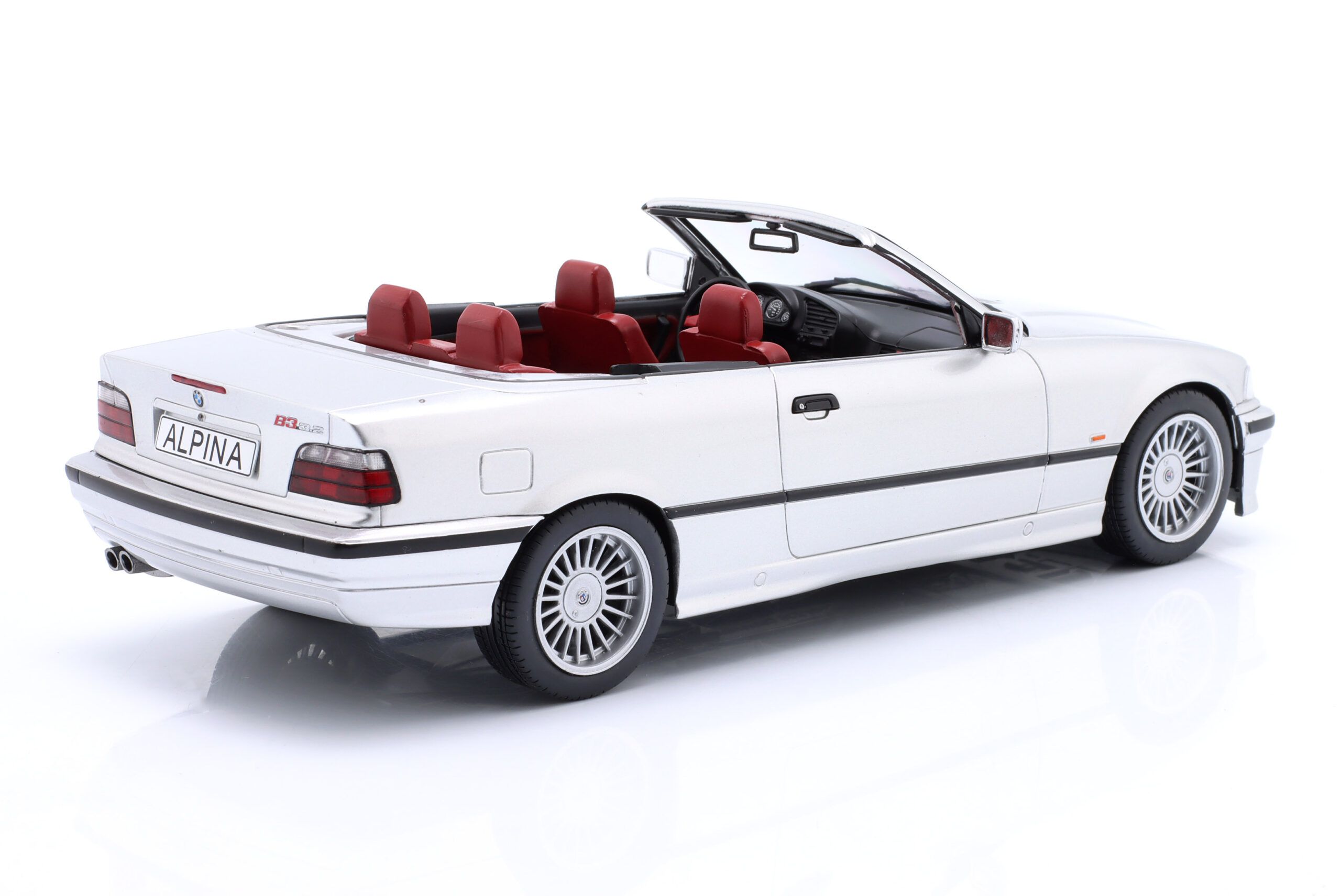 BMW Alpina B3 3.2 (E36) Cabriolet 1996 Silver - obrazek 4
