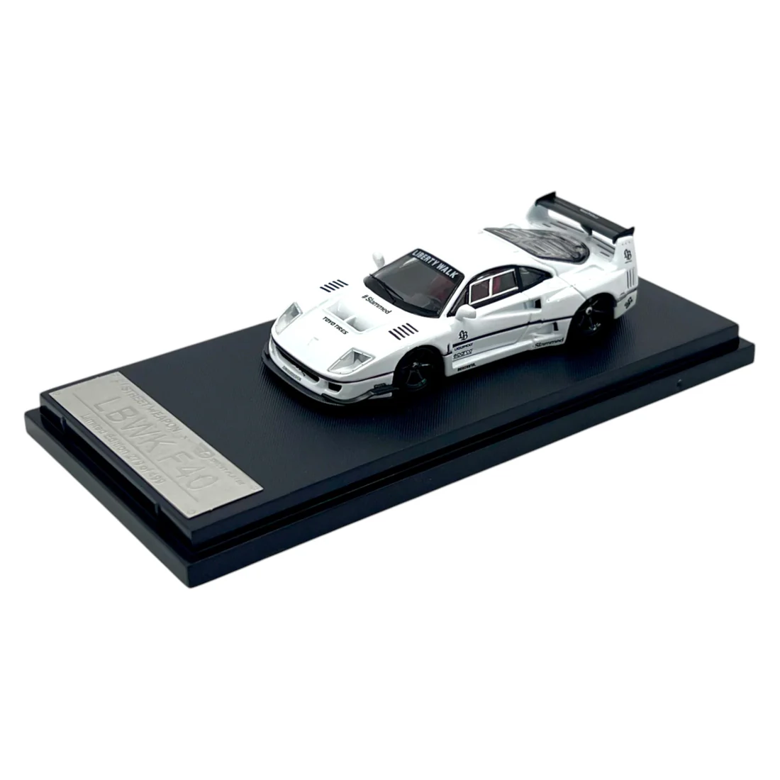 FERRARI F40 LBWK White - obrazek 2