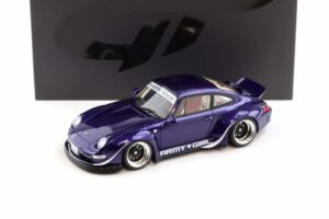 PORSCHE 911 (993) RWB "Army Girl" 2015 Purple L.E.1/999