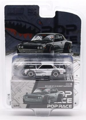NISSAN SKYLINE GT-R V8 Drift "Hakosuka" Silver metallic - Blister