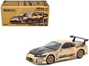 Top Secret GT300 TOYOTA SUPRA Gold w/carbon hood