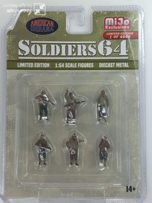 Zestaw figurek Soldiers 64 - 6 pcs Set