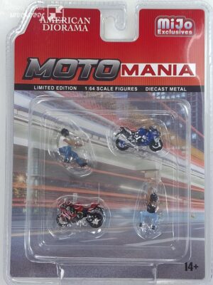 Zestaw figurek Moto Mania - 4 pcs Set