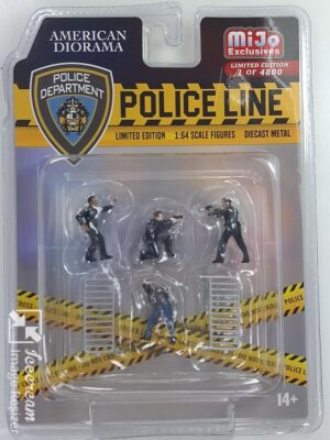 Zestaw figurek Police line - 6 pcs Set