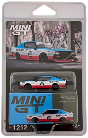 NISSAN GT-R (KPGC110) SKYLINE KENMERI LIBERTY WALK NISSAN RACING 75 CONCEPT 2024 - Blister