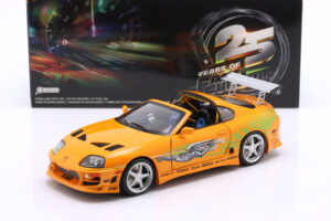 BRIAN's TOYOTA SUPRA Mk4 from Fast & Furious (2001) movie Orange