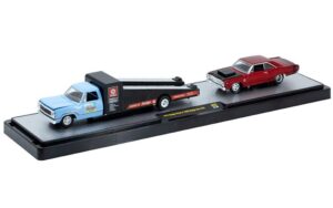 1974 DODGE Ramp Truck + 1968 DODGE DART GTS Red/Black