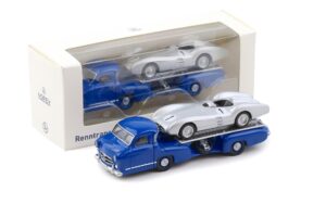 MERCEDES-BENZ Renntransporter + MERCEDES-BENZ 300 SLR (W196) 1954