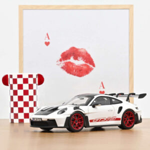 PORSCHE 911 GT3 RS w/Weissach Pack 2022 White/Pyro Red