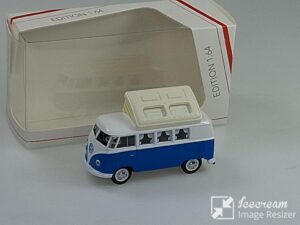 VOLKSWAGEN T1 Camping Westfalia 1963 Blue/White