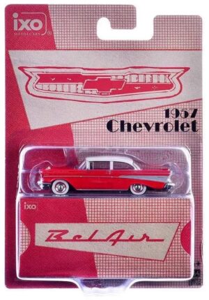 CHEVROLET BEL AIR 1957 Red/White