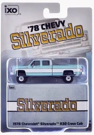 CHEVROLET SILVERADO K30 Crew Cab 1978 Light blue/White