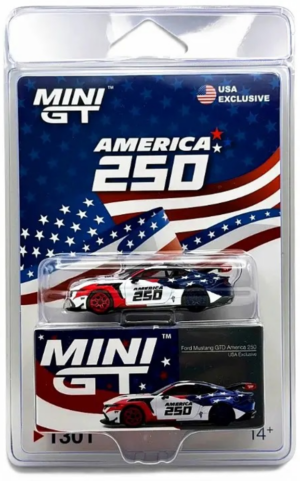 FORD MUSTANG GTD AMERICA 250 USA Exclusive 2026 - Blister